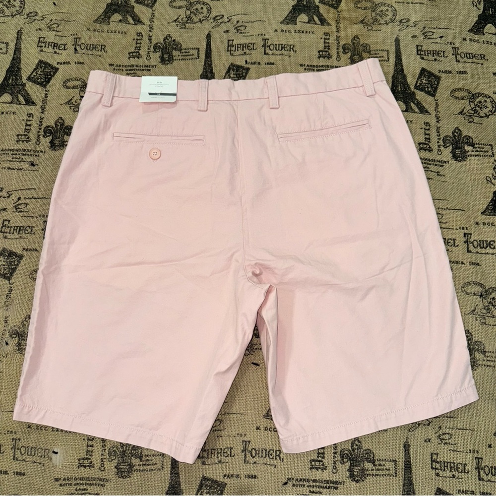 Old Navy NWT! Men's Slim Etroit Pink Core Slim Blush Hue Short Size 36 - Picture 8 of 13